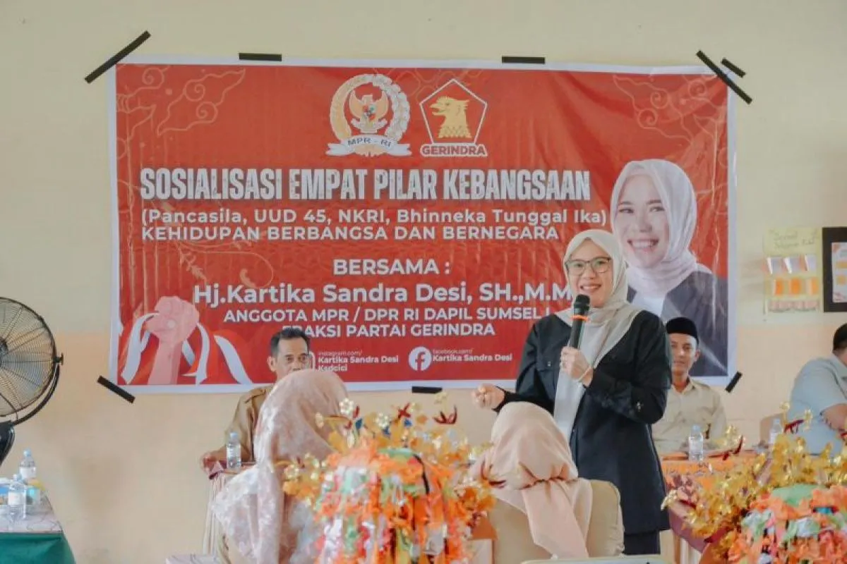 Yuk Cici Sosialisasikan Empat Pilar Kebangsaan di SDN 2 Bayung Lencir