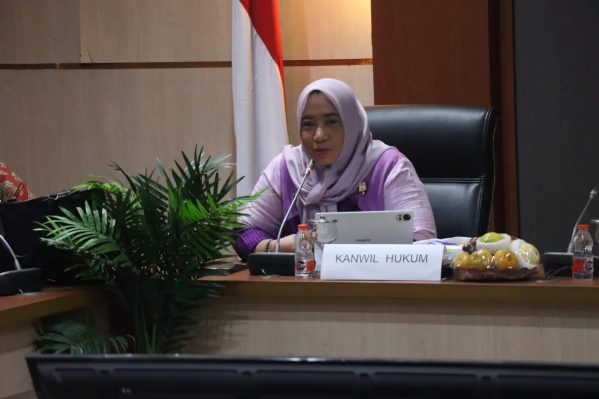 Kanwil Kemenkumham Sumsel Sosialisasikan Pelaporan Pos Bantuan Hukum di Lahat