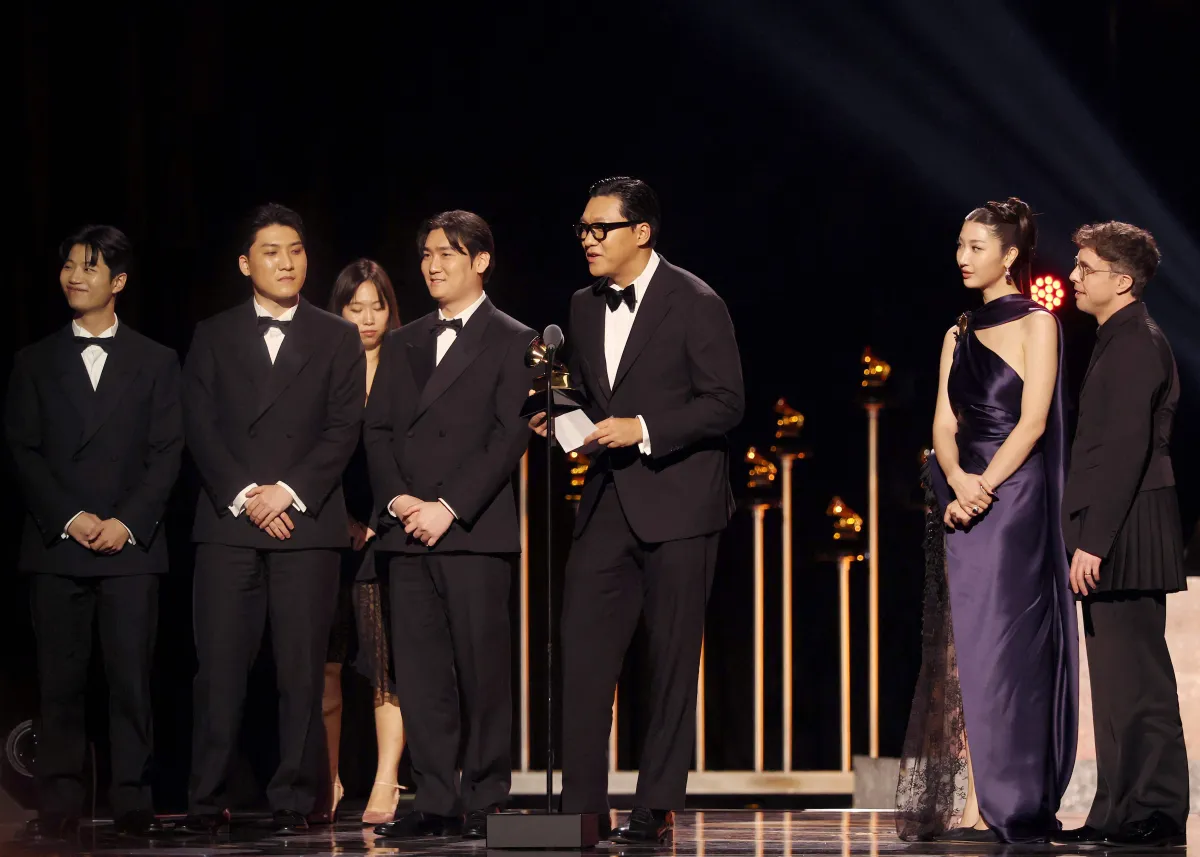 K-Pop Menorehkan Sejarah di Grammy dengan Kemenangan Lagu 'Golden'