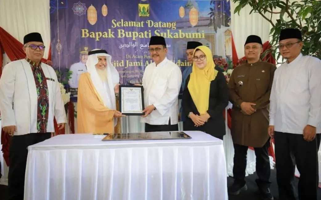 Bupati Sukabumi Resmikan Masjid dan Gedung Serbaguna di Sagaranten