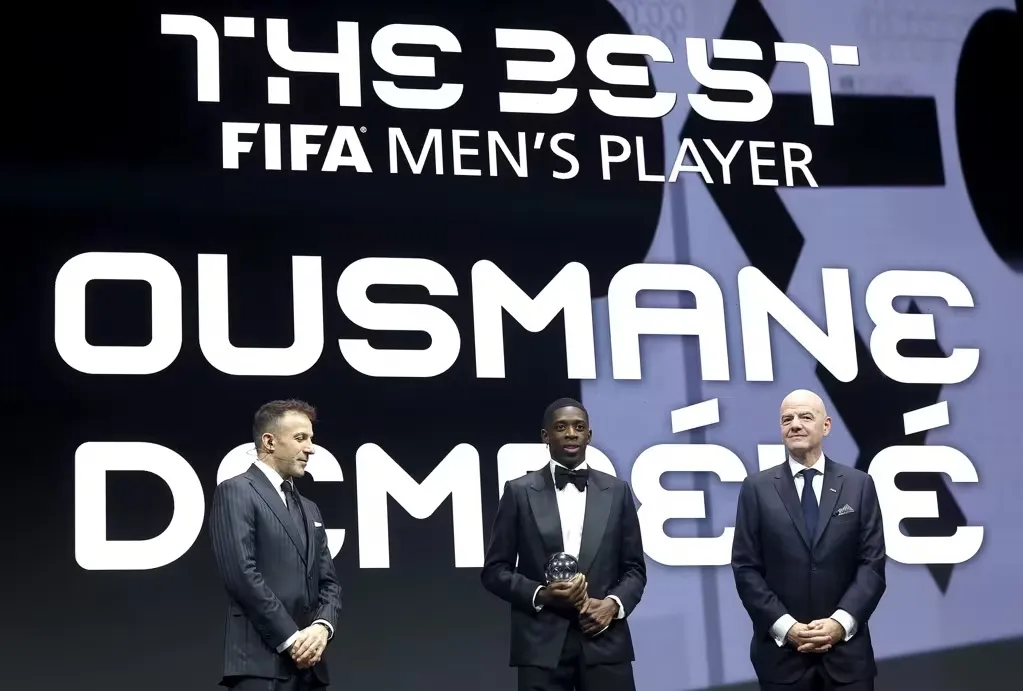 Pemenang FIFA The Best 2025: Dembele dan Bonmati Unggul di Kategori Terbaik
