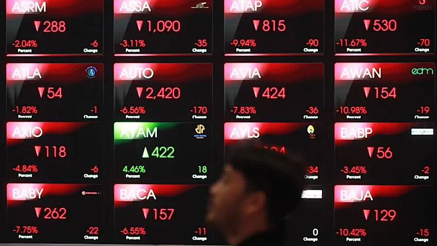 Bursa Saham Negara Berkembang Alami Penurunan Terburuk Mingguan