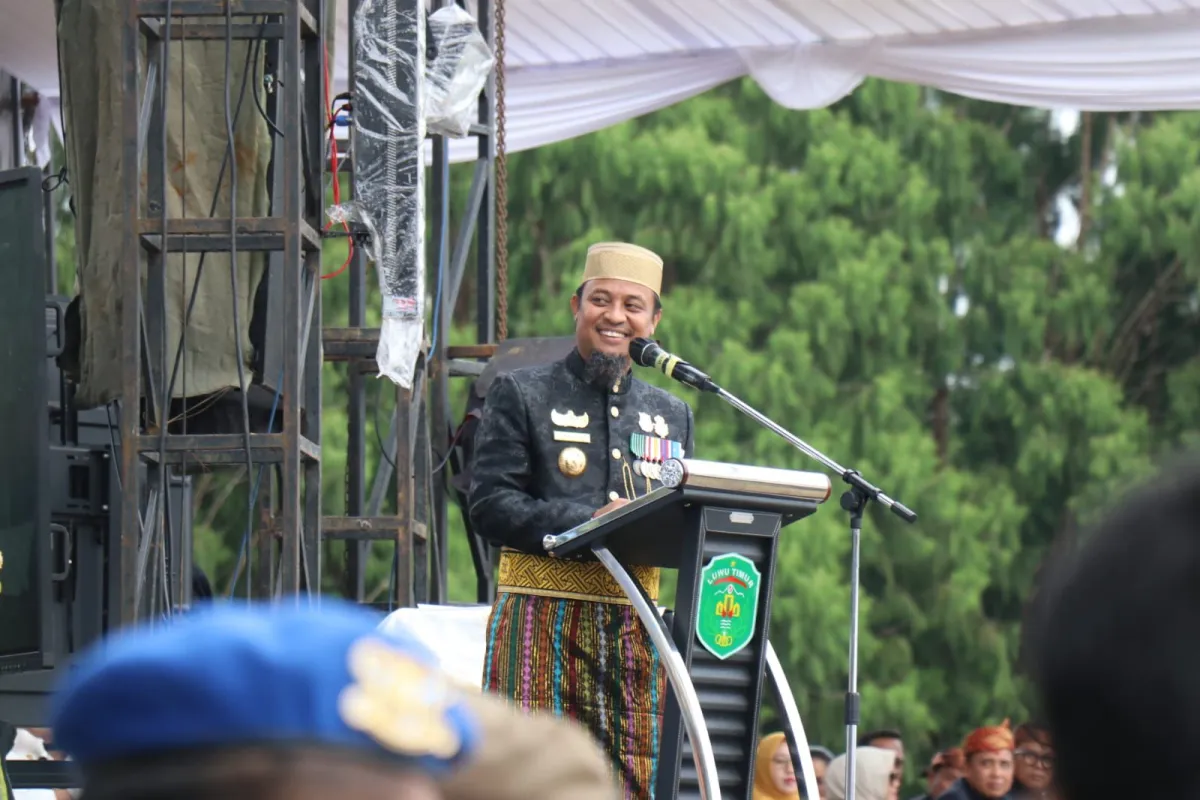 Gubernur Sulsel Tegaskan Komitmen Pembangunan Luwu Timur dalam HUT ke-22