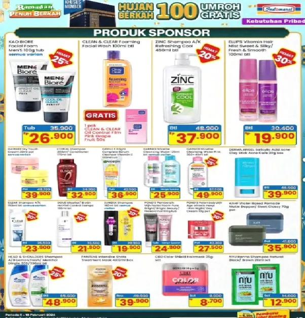 Diskon 30% Pepsodent dalam Promo JSM Indomaret hingga 18 Februari 2026