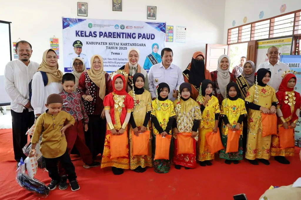 Kegiatan Kelas Parenting Bunda PAUD Kukar di Samboja dan Samboja Barat