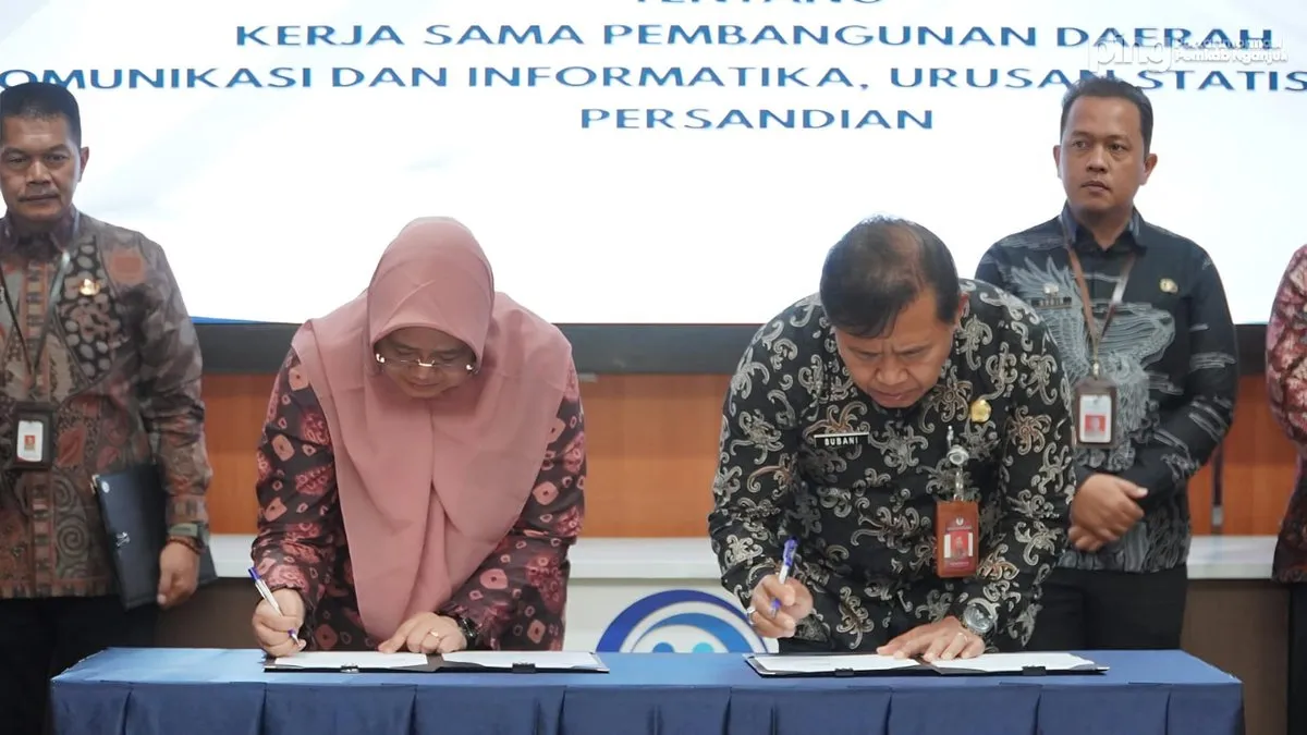 Pemkab Nganjuk Jalin Kerja Sama Digital dengan Pemprov Jatim
