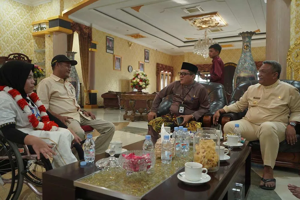 Pemkab Rohul Dukung Pendidikan Atlet Difabel Peraih 4 Medali di ASEAN Para Games