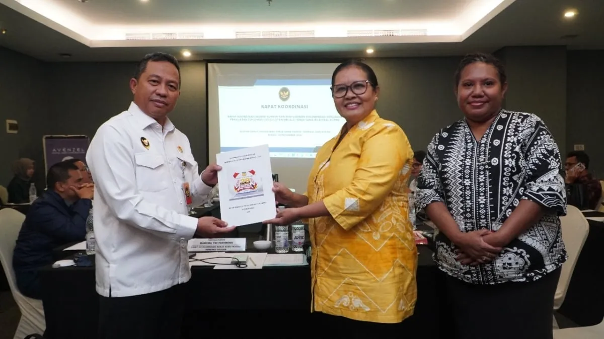 Kemenko Polkam Perkuat Diplomasi Kedaulatan RI–PNG Melalui Rapat Koordinasi