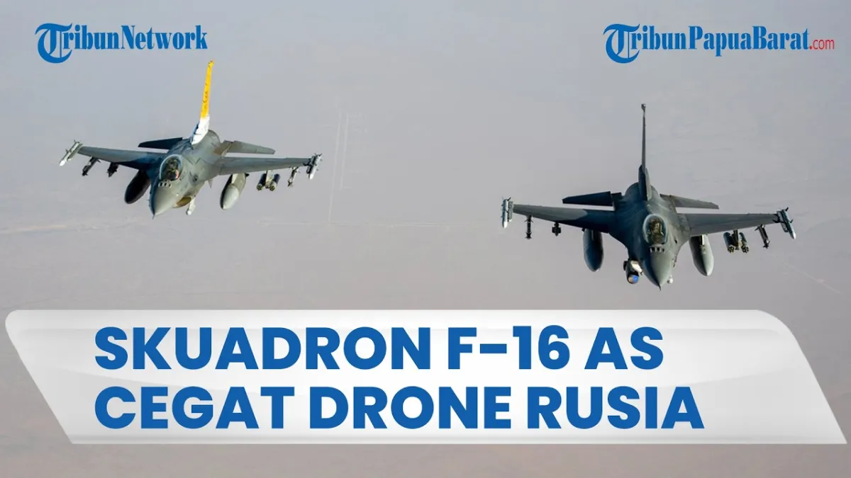 Serangan Udara Rusia di Ukraina Direspons Skuadron F-16 NATO