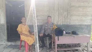 Bhabinkamtibmas Polsek Idanogawo Dialogis dengan Warga Desa Saiwahili
