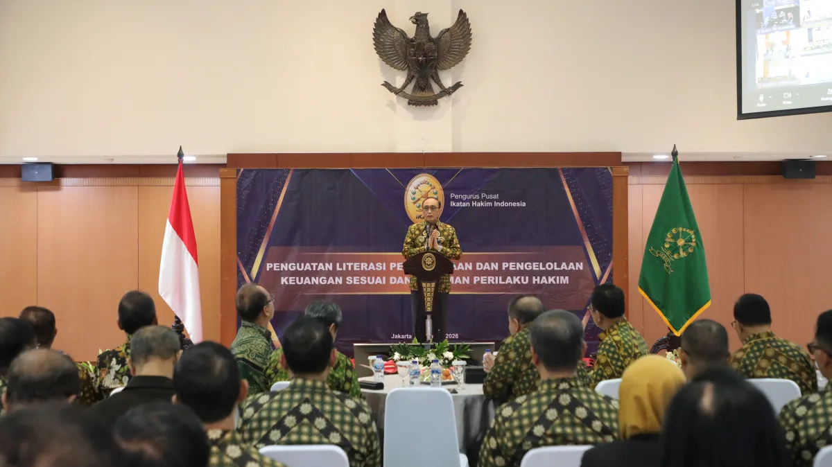 Ketua MA Dorong Hakim Tingkatkan Literasi Keuangan untuk Integritas Peradilan