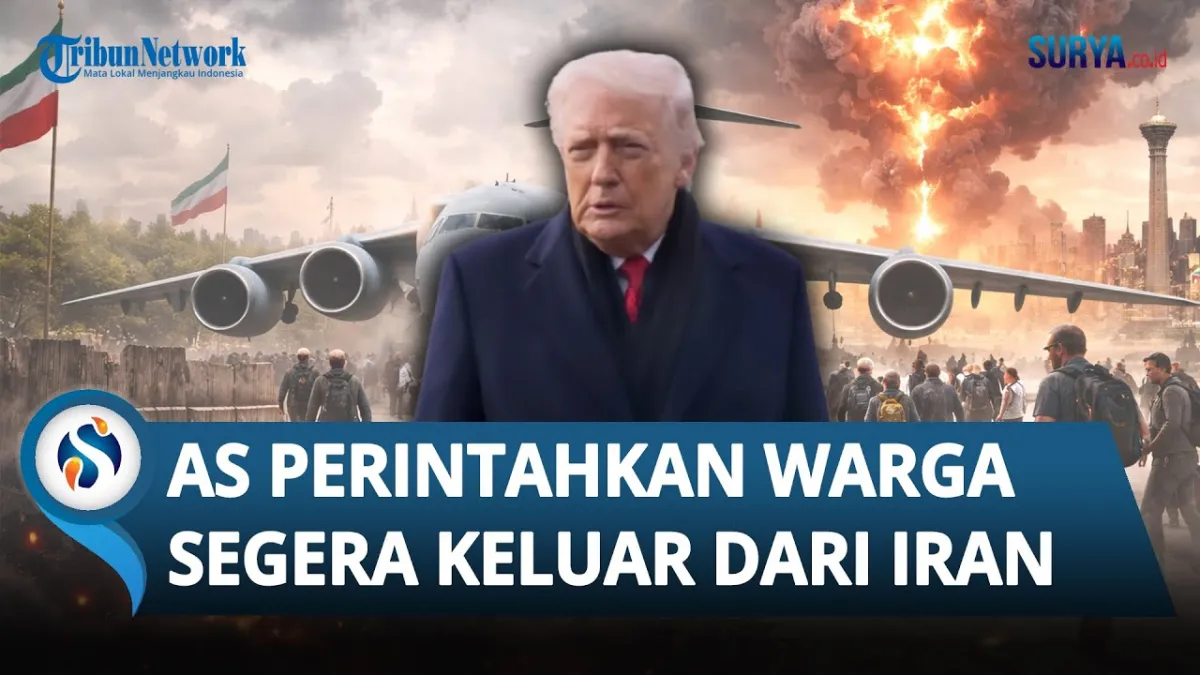 AS Evakuasi Warga dari Iran di Tengah Ketegangan Meningkat