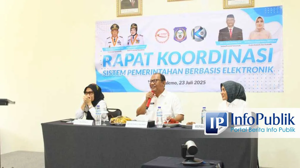 Rakor SPBE Gorontalo Upayakan Pemerataan Kesenjangan Digital