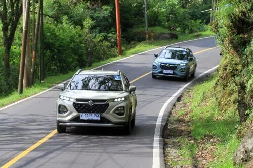 Suzuki Fronx Ungguli Tanjakan Berkat Bobot Ringan dan Mesin K15C