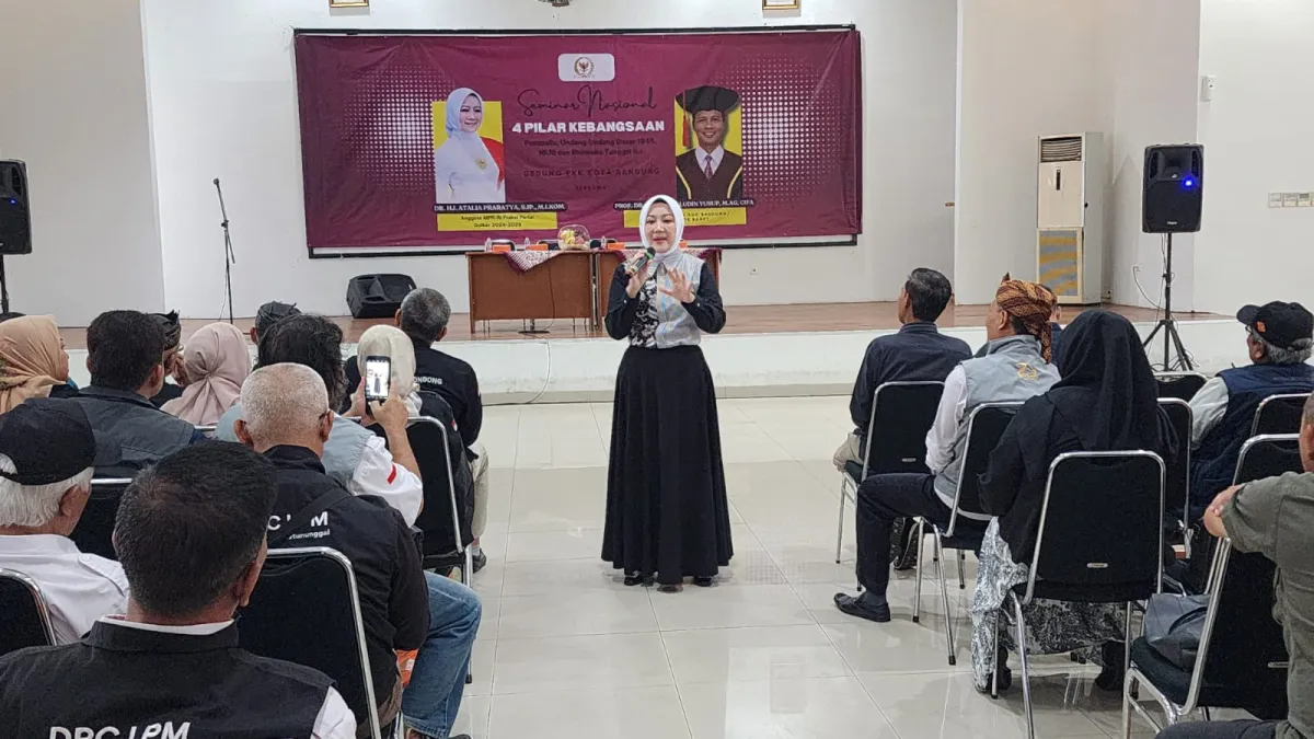 Atalia Praratya Sosialisasikan Empat Pilar Kebangsaan di Bandung