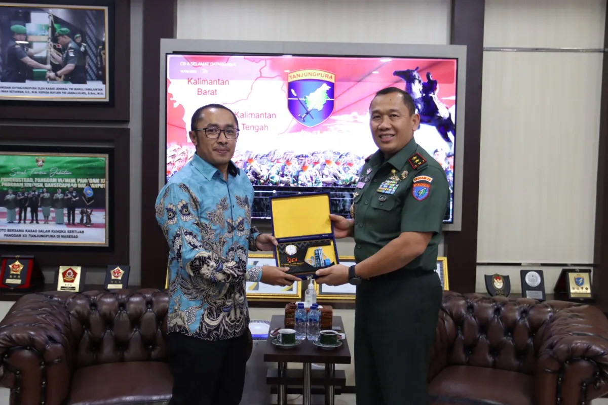 Pangdam XII/Tpr dan PT BAI Sepakati Kerjasama Ketahanan Pangan