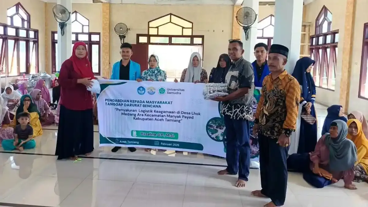 Dosen Unsam Salurkan Perlengkapan Ibadah untuk Korban Banjir di Aceh Tamiang