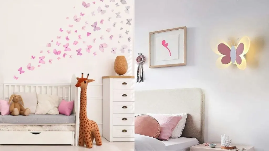 Inspirasi Dekorasi Kupu-Kupu untuk Dinding Kamar yang Menawan