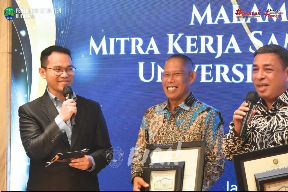 Pemkab Bulungan Terima Penghargaan Mitra Strategis dari FT UGM
