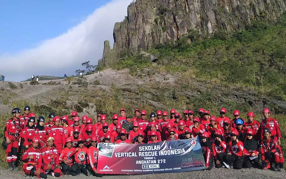 Relawan Gusdurian Ikuti Pelatihan Sekolah Vertical Rescue Indonesia di Kediri