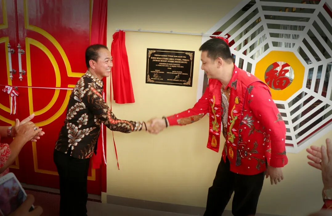 Bupati Bangka Resmikan Khong Miao 'Amal Utama' di Pemali