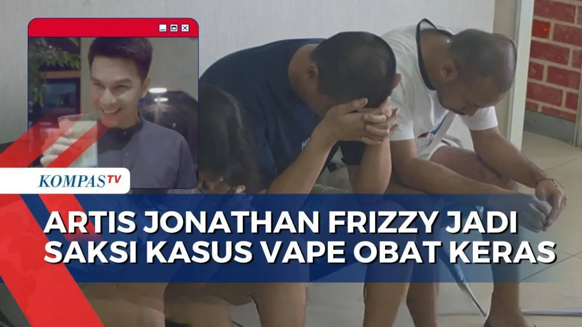 Jonathan Frizzy Diperiksa Sebagai Saksi Dalam Kasus Vape Obat Keras