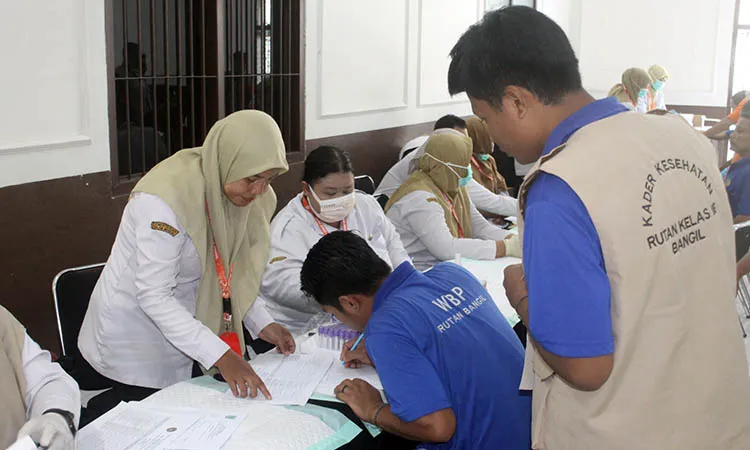 Rutan Bangil Gelar Tes HIV untuk Warga Binaan