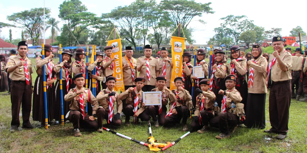 Penutupan LT III Kwarcab Tasikmalaya: Ajang Berprestasi Pramuka Penggalang