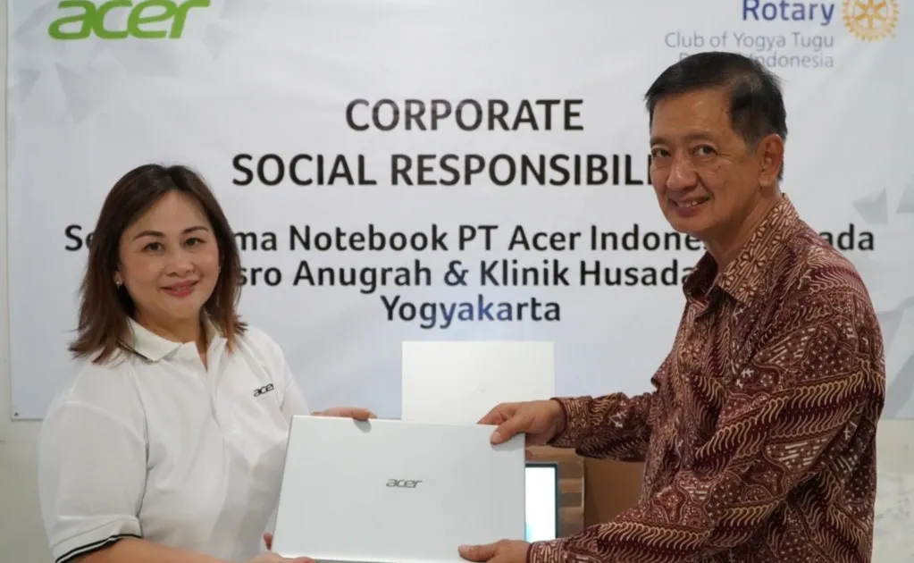 Acer Indonesia Donasikan Laptop untuk Tingkatkan Layanan Kesehatan di Yogyakarta