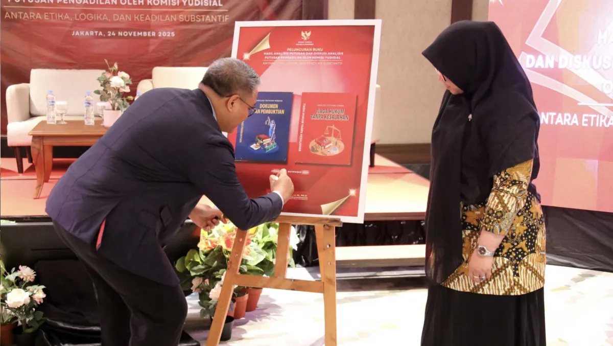 KY Luncurkan Buku Analisis Putusan Hakim Sebagai Apresiasi Kualitas Peradilan