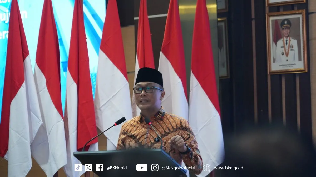 Kepala BKN Dorong Manajemen Talenta ASN untuk Birokrasi yang Profesional