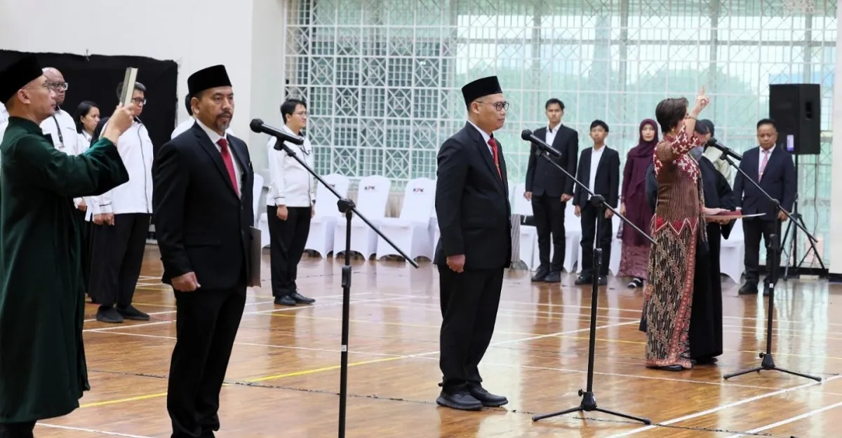 KPK Lantik Tiga Deputi Baru untuk Perkuat Pemberantasan Korupsi