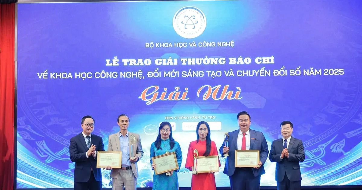 Dai Doan Ket Raih Juara Kedua Penghargaan Jurnalisme Sains dan Teknologi 2025