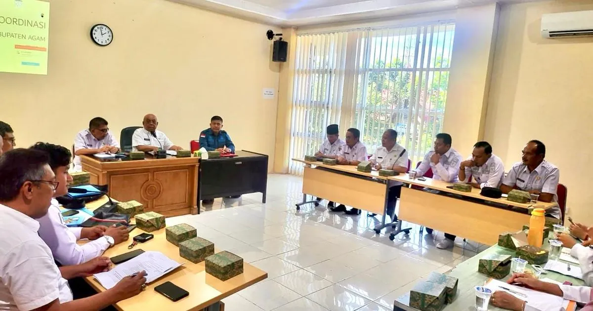 Pemerintah Kabupaten Agam Rapat Koordinasi Program Nagari Creative Hub Berbasis Masjid
