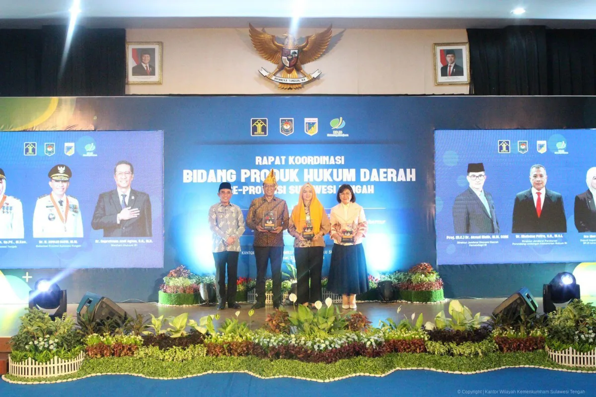 Peningkatan Kualitas Regulasi melalui Rakor Produk Hukum Daerah di Sulteng