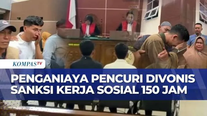 Empat Warga Aceh Tengah Dijatuhi Sanksi Kerja Sosial Usai Aniaya Pencuri