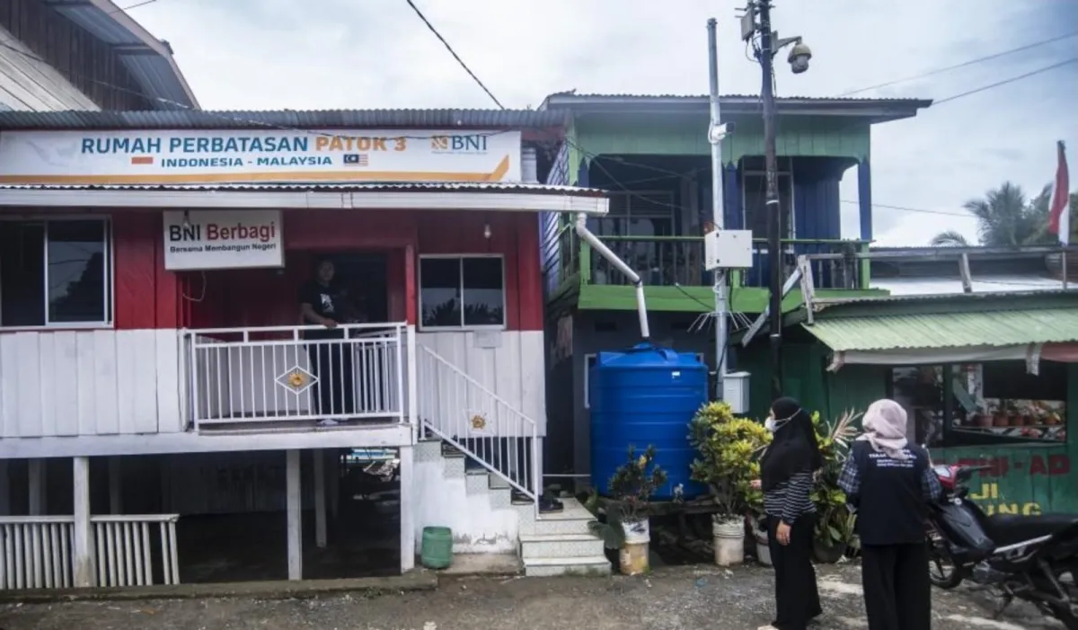 Harmoni Dua Negara dalam Satu Atap di Pulau Sebatik