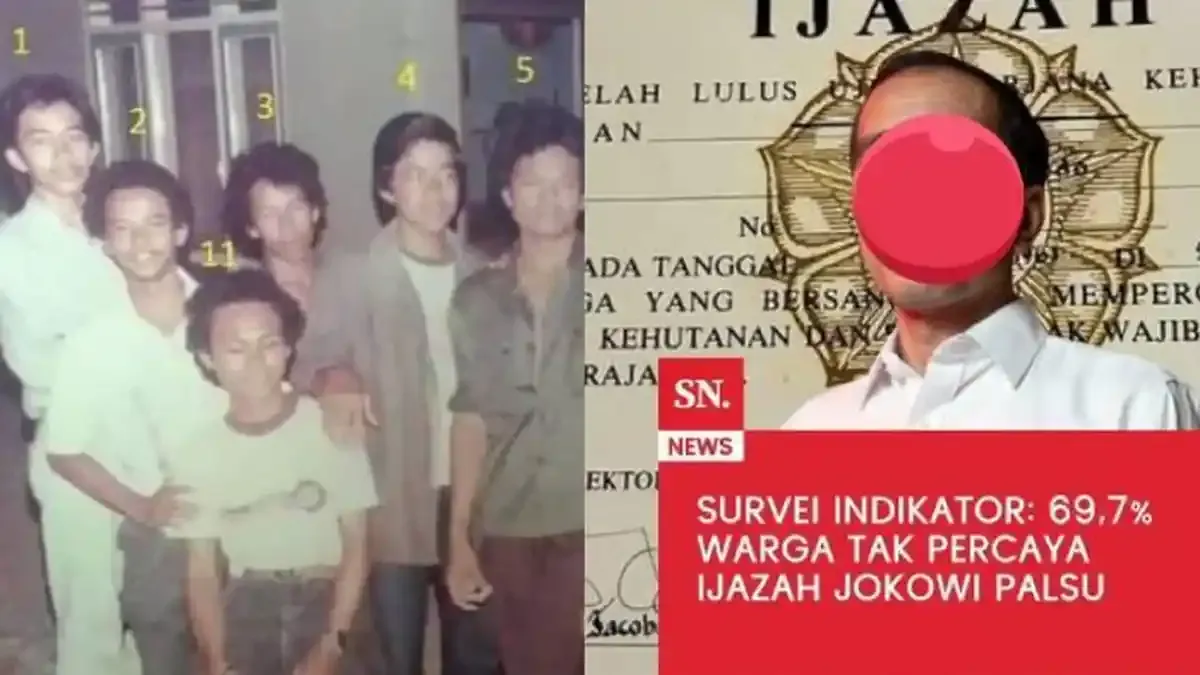 Pernyataan Teman Sekolah Jokowi Menepis Isu Ijazah Palsu dan KKN