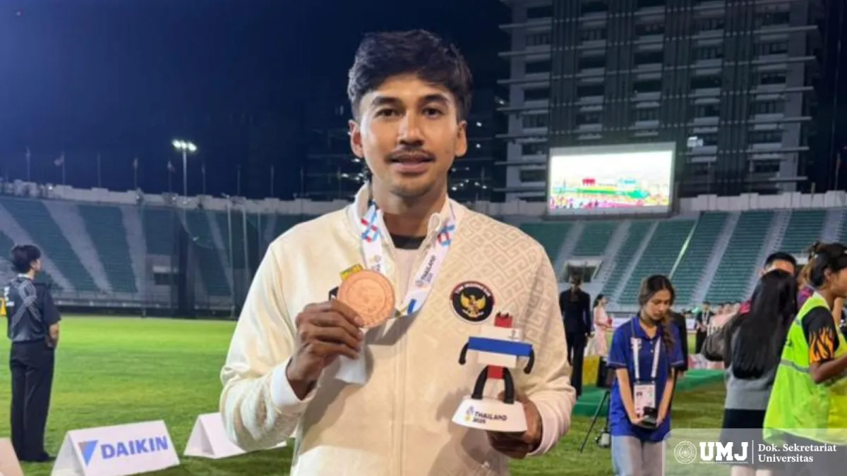 Wahyu Setiawan, Mahasiswa UMJ, Raih Perunggu di SEA Games 2025