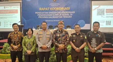 Forkopimda Kalteng Bahas Antisipasi Konflik Sosial di Barito Timur