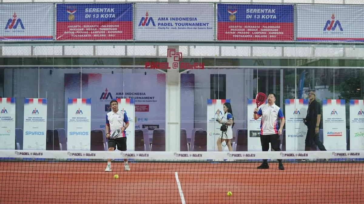 Turnamen Padel Amal Serentak di 13 Kota Pecahkan Rekor Nasional