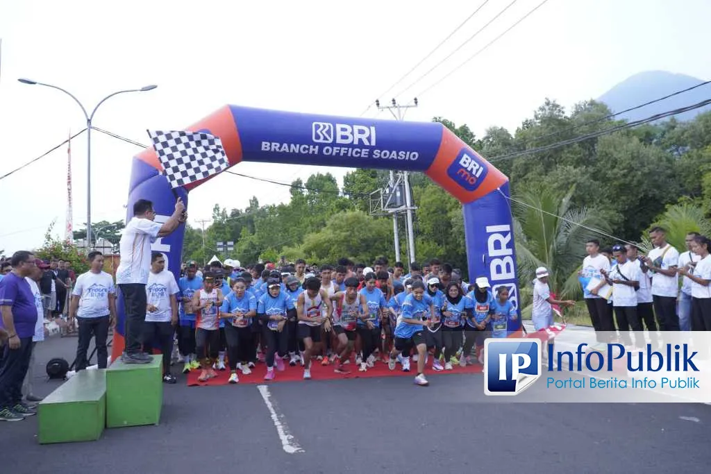 Tidore Run 2025: Promosi Gaya Hidup Sehat dan Perekonomian Daerah
