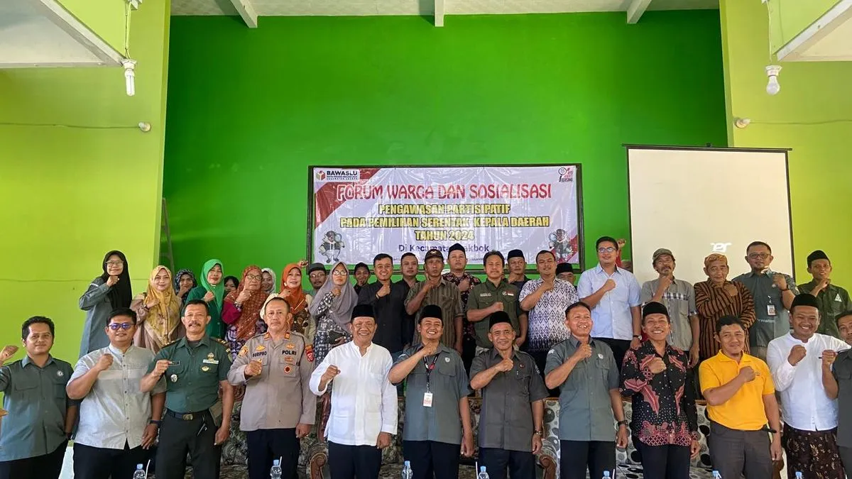Panwascam Lakbok Luncurkan Forum Warga untuk Pengawasan Pilkada 2024