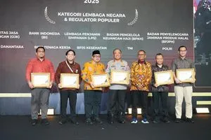 Polri Raih Disway Award 2025 sebagai Lembaga Negara Terpopuler