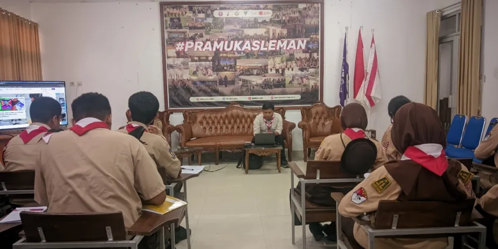 JOTA-JOTI 2025: Pramuka Sleman Tingkatkan Keterampilan Komunikasi Digital dan Radio
