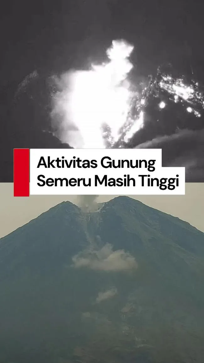 Aktivitas Gunung Semeru Masih Tinggi, Tim Tanggap Darurat Terus Memantau