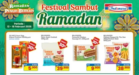 Promo Spesial Indomaret Sambut Ramadan 2026: Hemat untuk Kebutuhan Sehari-hari
