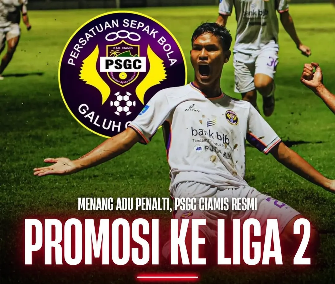 PSGC Ciamis Raih Tiket Promosi Liga 2 Usai Menang Dramatis atas Persiba Bantul