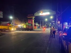 Patroli Malam Bluelight Polsek Sanankulon Cegah Kriminalitas dan Balap Liar