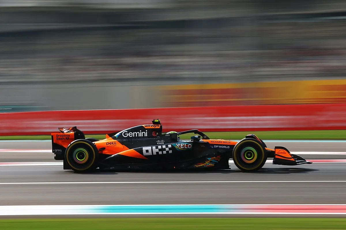 Lando Norris Dominasi FP2 GP Abu Dhabi, Piastri Hanya di Posisi 11